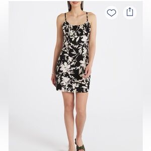 Nine Britton Cream and Black Patterned Top